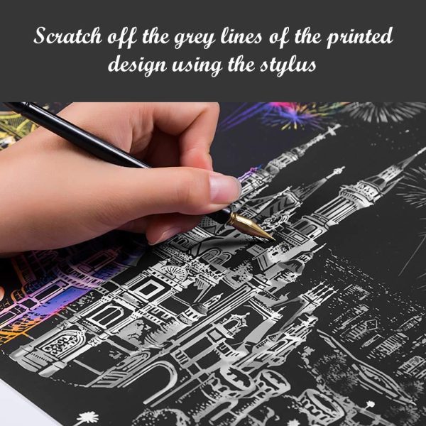 Scratch Painting - Lake in China Online Sale - Image 2
