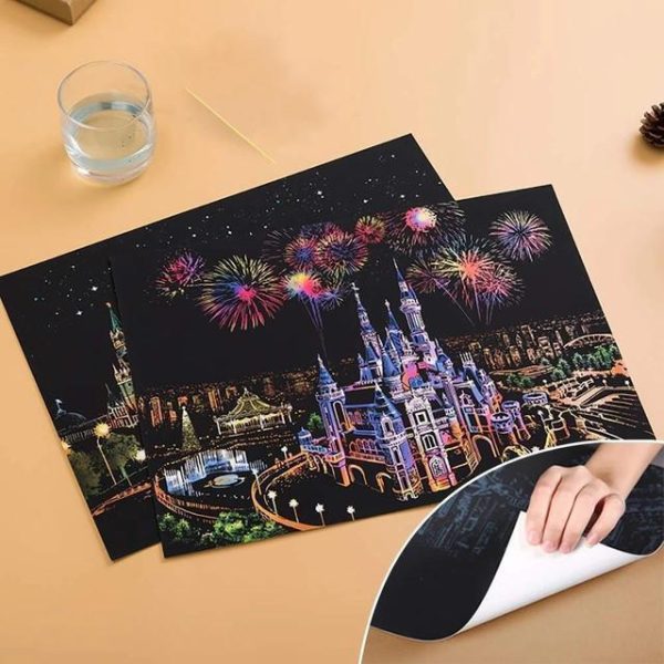 Scratch Painting - Lake in China Online Sale - Image 4