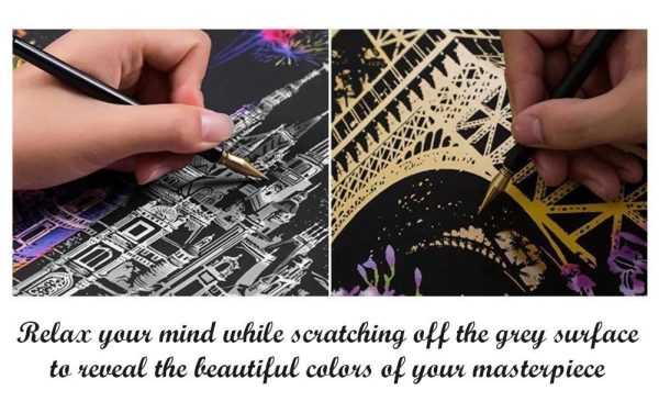 Scratch Painting - Lake in China Online Sale - Image 5